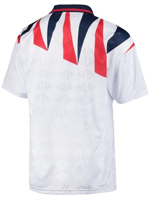 England maglia retrò casalinga prima divisa da calcio maglia da calcio per abbigliamento sportivo bianco da uomo maglia della coppa del mondo 1990